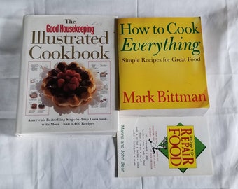 Vintage Cookbooks - Lot of 3