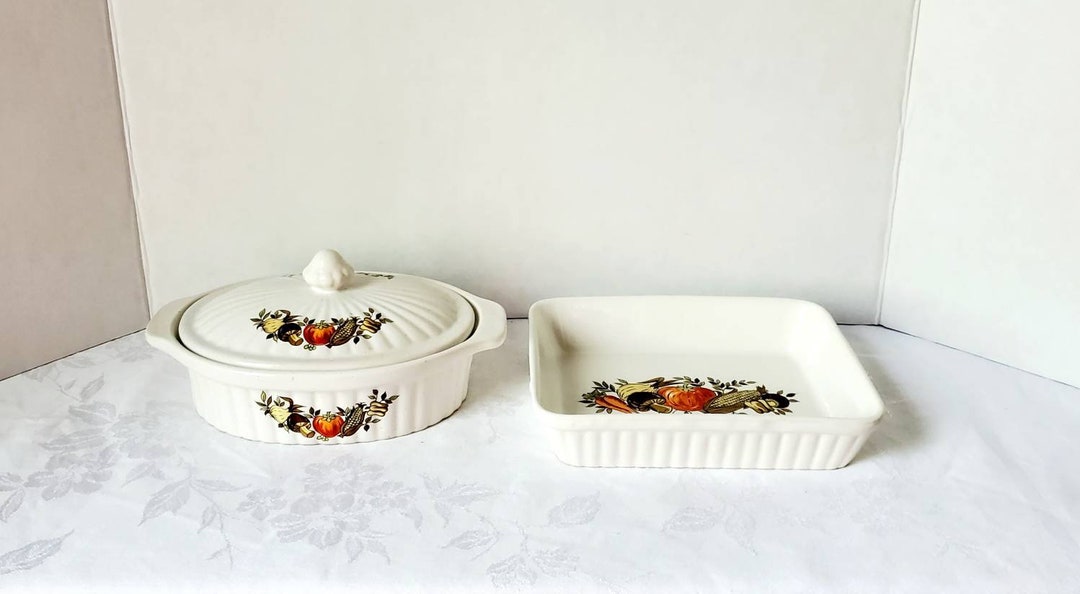 Vintage Northland Japan Casserole Dishes Set of 2 Etsy