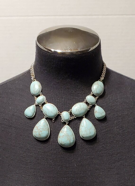 Fossil Statement Necklace - image 1