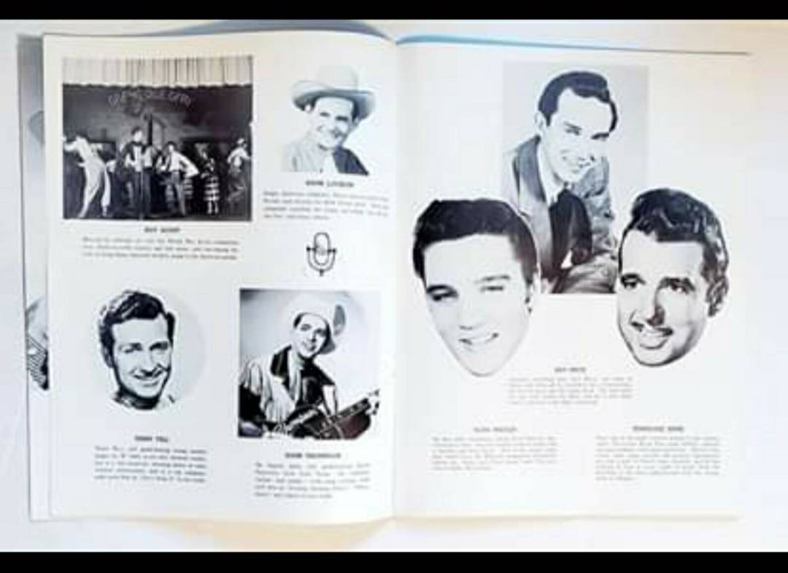 1955 Grand Ole Opry Souvenir Program Featuring Elvis RARE Etsy