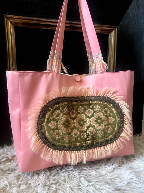 Powder Pink Tote Bag