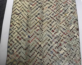 Scrappy Chevron quilt pattern