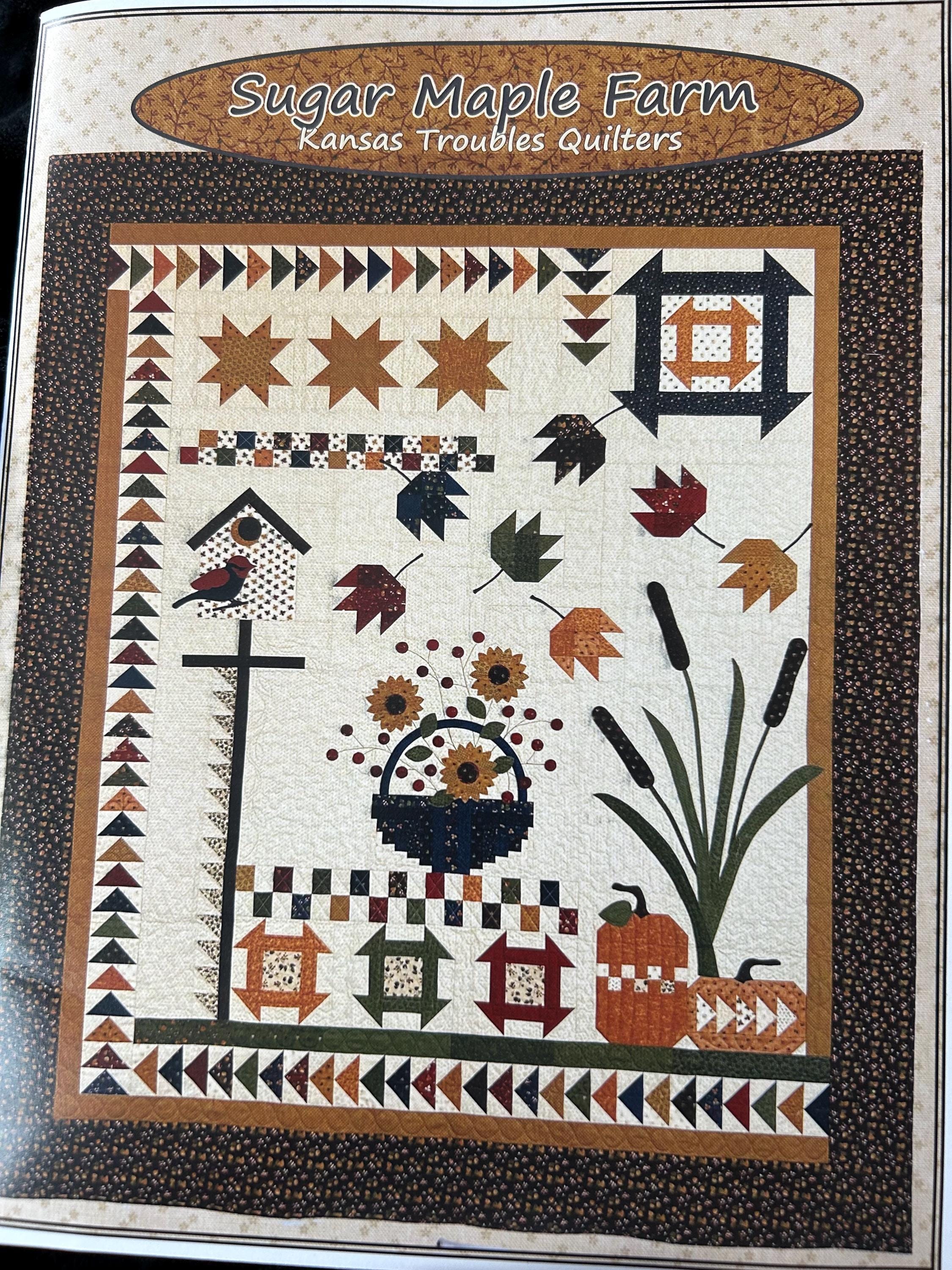 Sugar Maple Farms Sampler Quilt Pattern From Kansas Troubles - Etsy