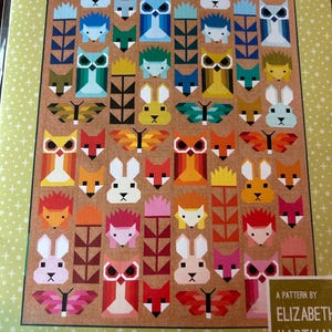 Fancy Forest quilt pattern by Elizabeth Hartman