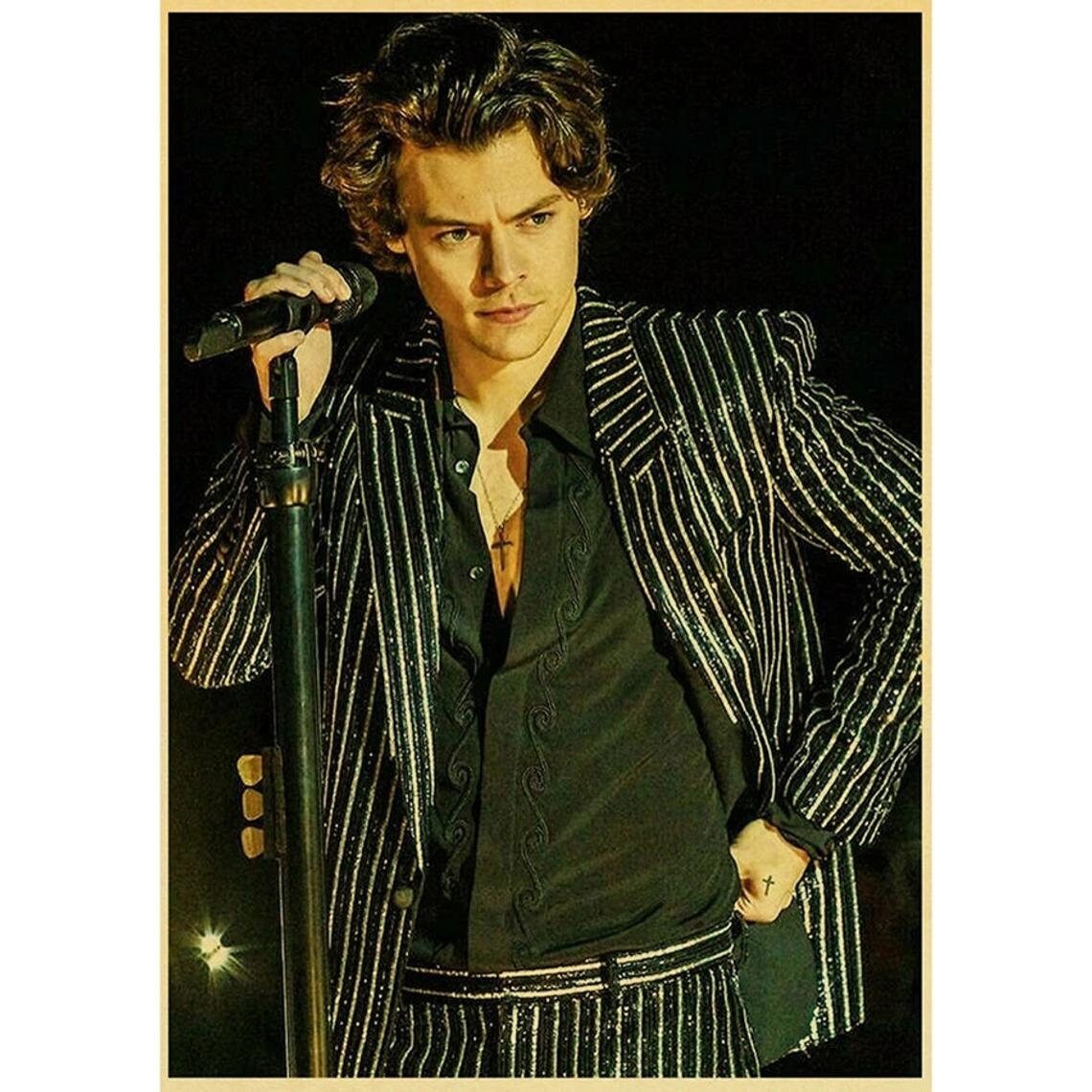 Full Square/Round DIY Painting Diamond Harry Styles Cross Etsy