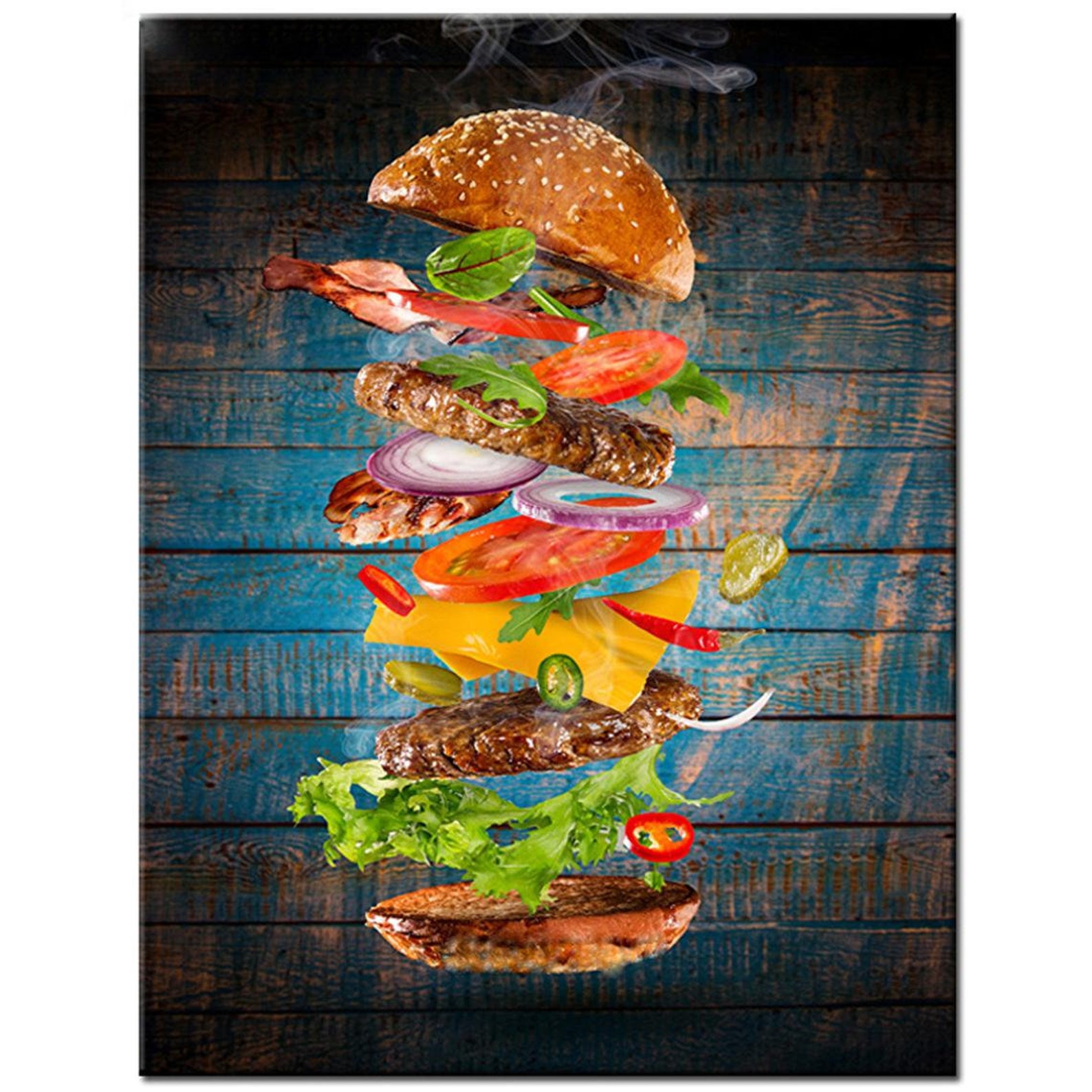 Faster Shipping Full Square/Round DIY Painting Diamond Food Etsy