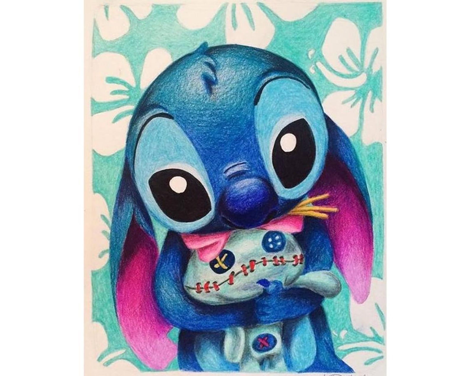 Disney Stitch Full Square Round Diamond Painting 5D DIY Etsy