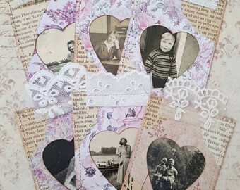 Vintage Photo Frames Ephemera Journal Journaling