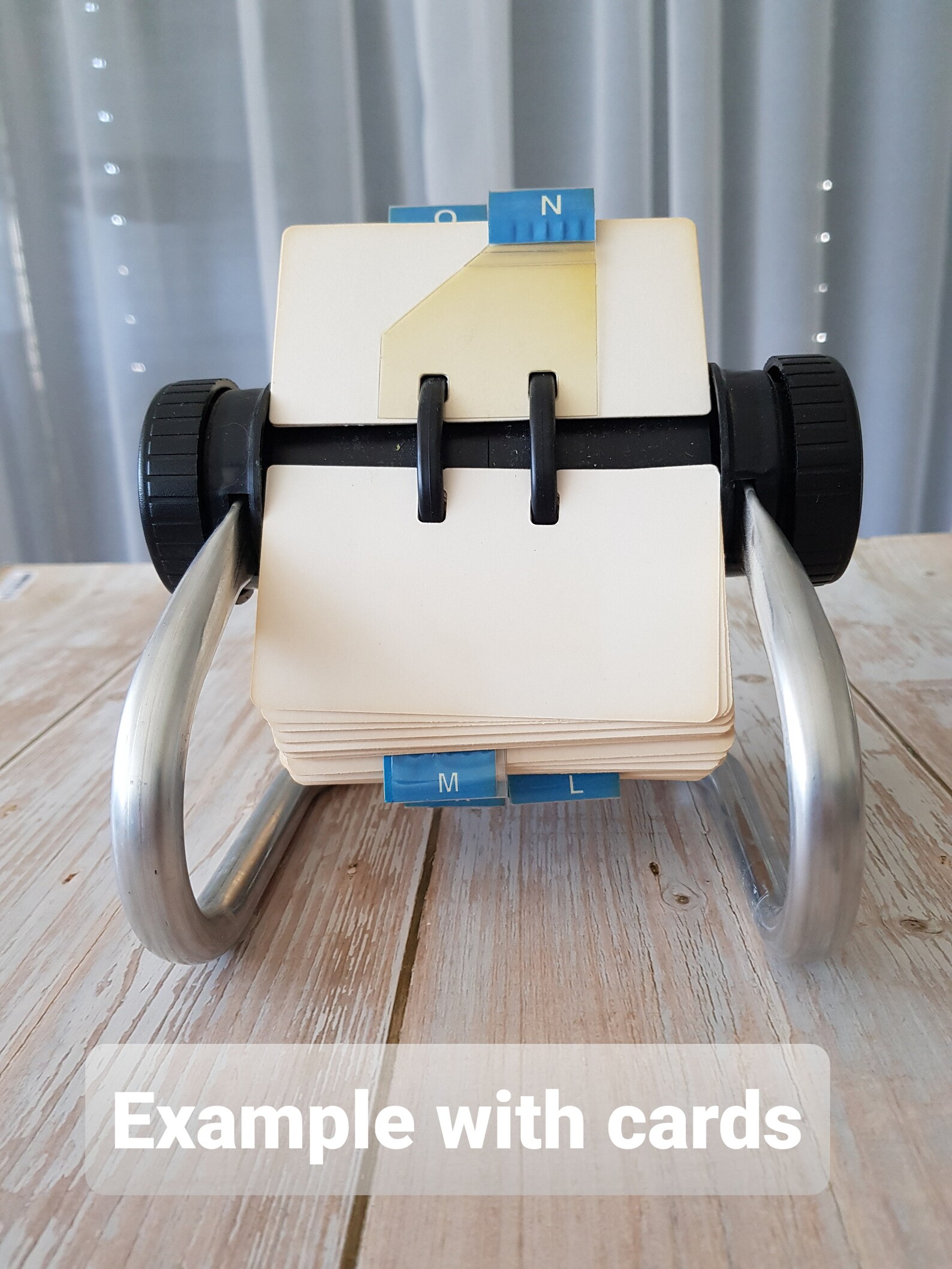 Original and Authentic Vintage Rolodex Rotating Card File Device, Small ...