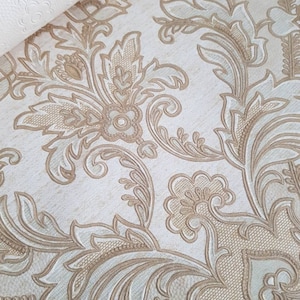 Beautiful authentic vintage Wallpaper in neutral colors