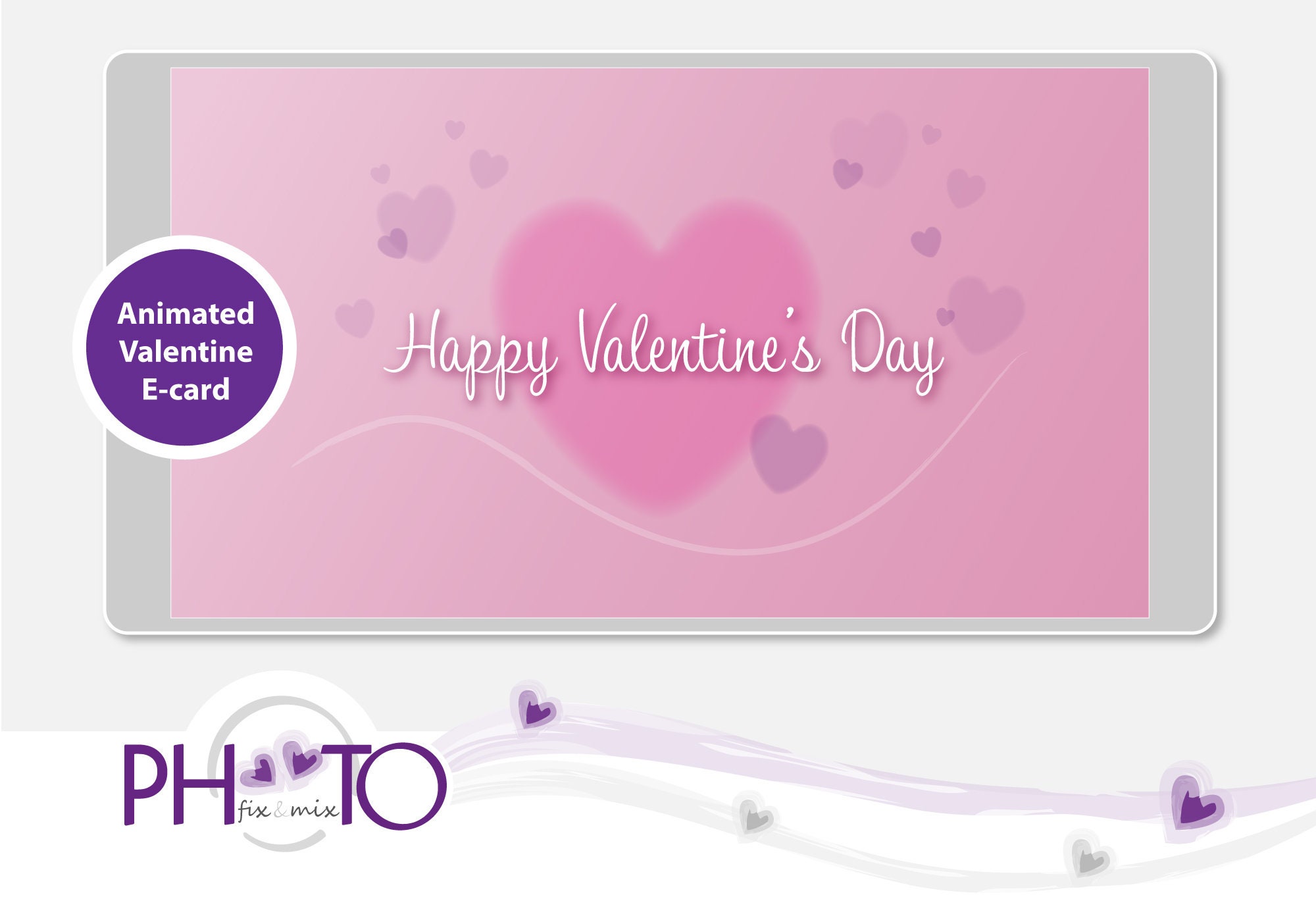 Happy Valentine E-card Send Your Loved One an Animated - Etsy Australia Happy Valentine E-card Send Your Loved One an Animated - Etsy Australia