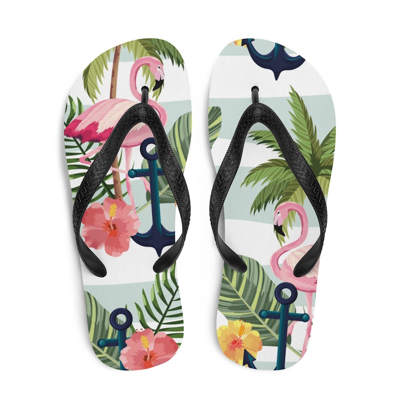 Flip flops with anchor