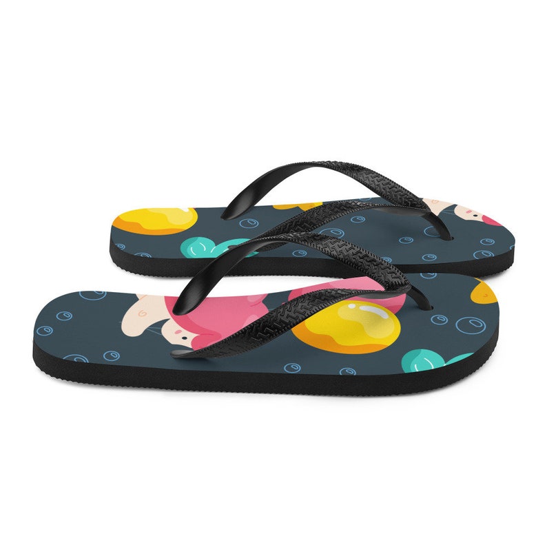Flip flops with mermaid