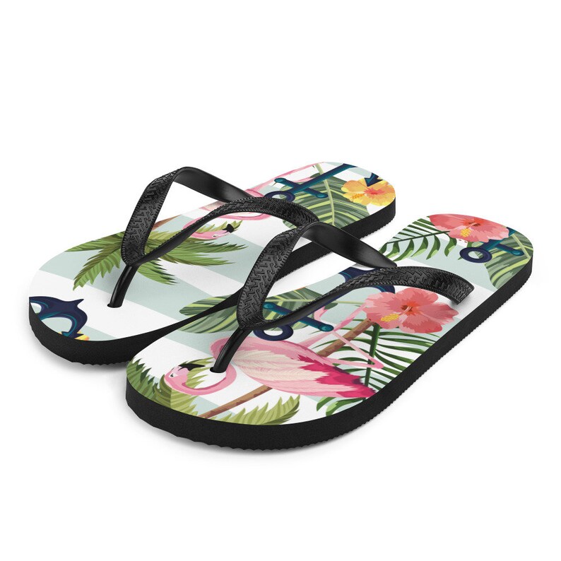 Flip flops with anchor