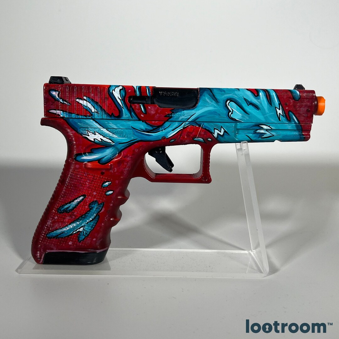 CS2 Game Gift Glock Water Elemental Skin for Gaming Setup CS Gaming