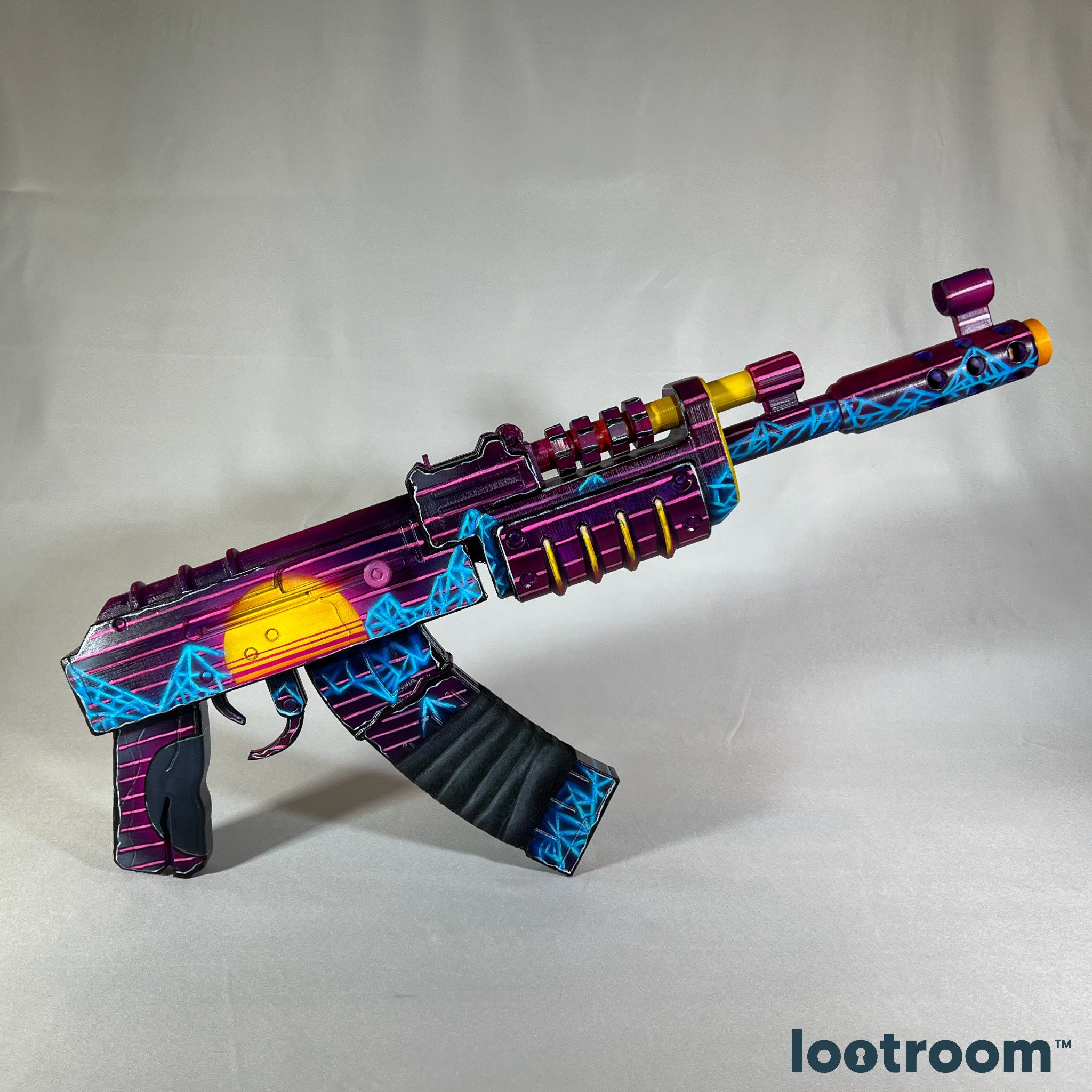 Rust LIFE-SIZE Assault Rifle Retrowave Skin 1:1 Gun Prop - Etsy Australia