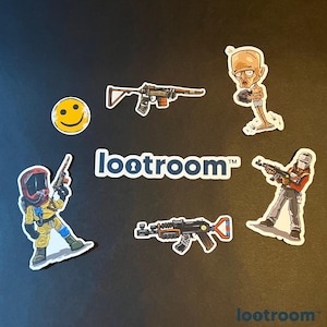 Rust Game Sticker Pack |  Laptop Case | Rust Game Gift Idea