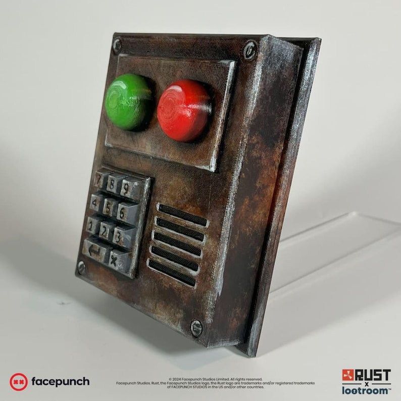 Rust Game Gift Codelock Standard Skin for Gaming Setup Rust Gaming ...