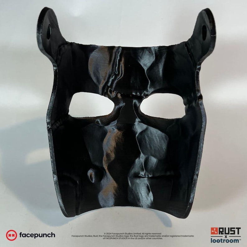 Rust Grin Face Rust Game Gift Big Grin Skin Facemask for Gaming Setup Rust Gaming ...