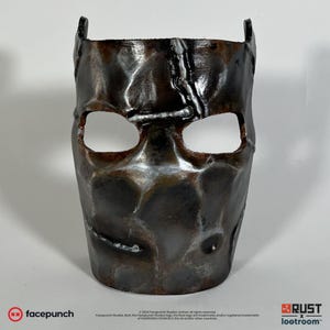Rust LIFE-SIZE Facemask | default 1:1 Prop | professional airbrushed | rust game gift