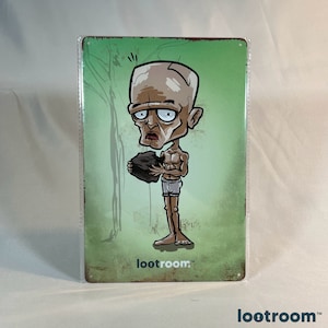 Rust Game Gift New Player Plate For Gaming Setup Rust Gaming Decor Idea For Friend Rust Gaming Room Present