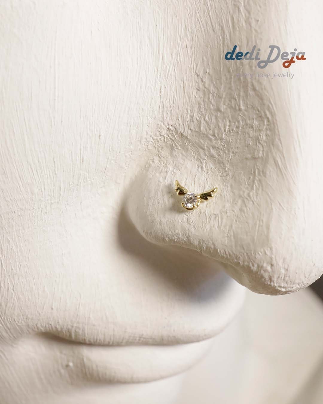 Golden Snitch Nose Stud by Dedi Deja Etsy