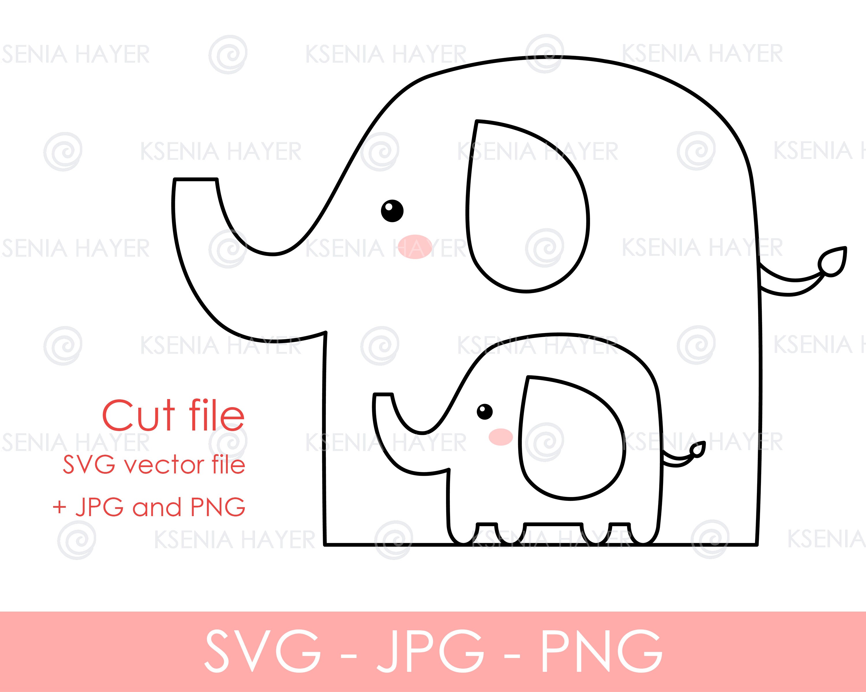 Free Free Elephant Card Svg 936 SVG PNG EPS DXF File