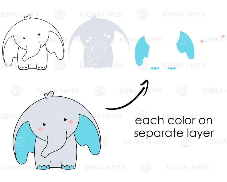 Free Free 325 Layered Elephant Svg Free SVG PNG EPS DXF File