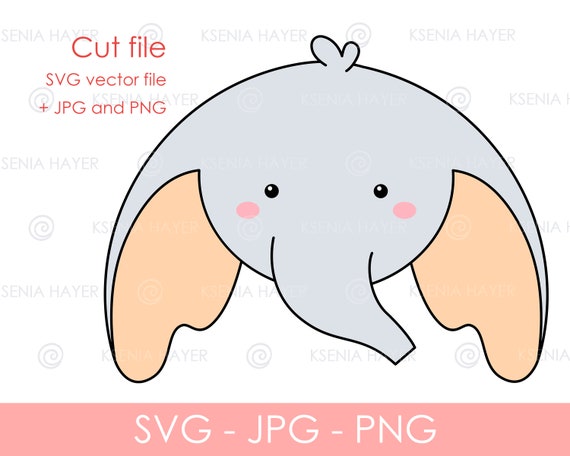 Download Baby Elephant Svg Files Layered Svg Cut Files For Cricut Etsy