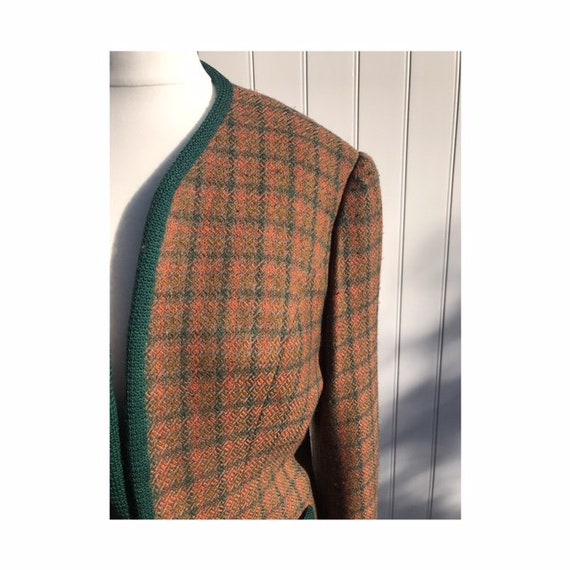 1960's Hartnell Wool & Silk Skirt Suit