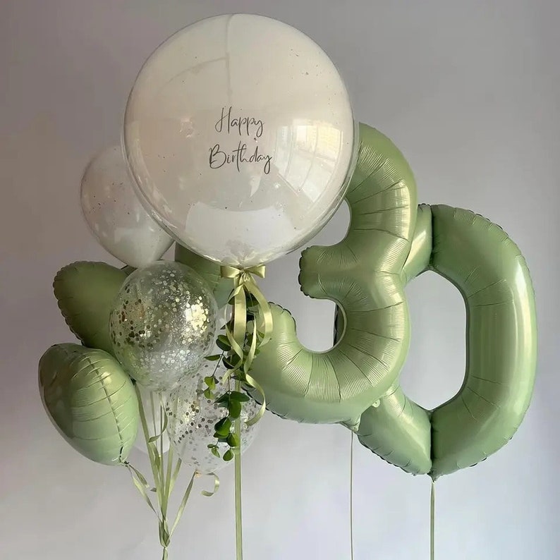 Luftballons Zahl Bild 4