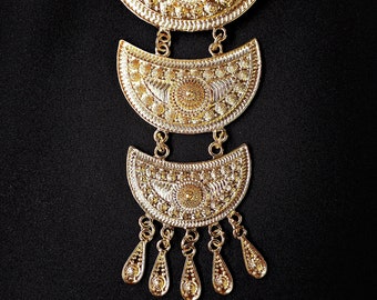 Long Brooch,  Kebaya accessories, traditional brooch, wedding brooch, Indonesian brooch