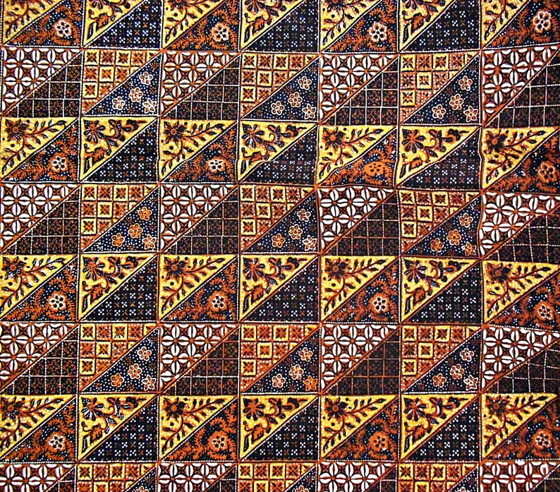 Batik indonesian Classic batik tulis java Hand drawn Royal | Etsy