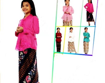 Kebaya For Kids, Kebaya Girl, kebaya for daughter