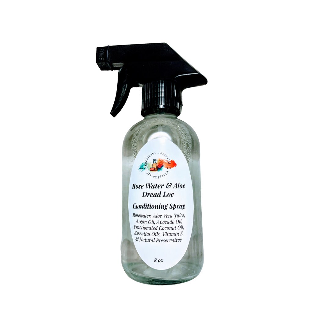 Loc Rosewater & Aloe Conditioning Spray Dread Lock - Etsy Italia