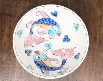 Turkish bowls, Kutahya porcelain, made in Kutahya Turkey
