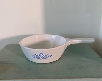 Sartén vintage de 509 ml de corningware, sartén de corningware, aciano de corningware