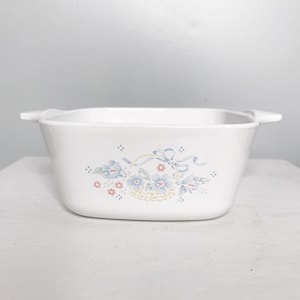 Corning ware casserole 700ml, vintage corning ware small dish