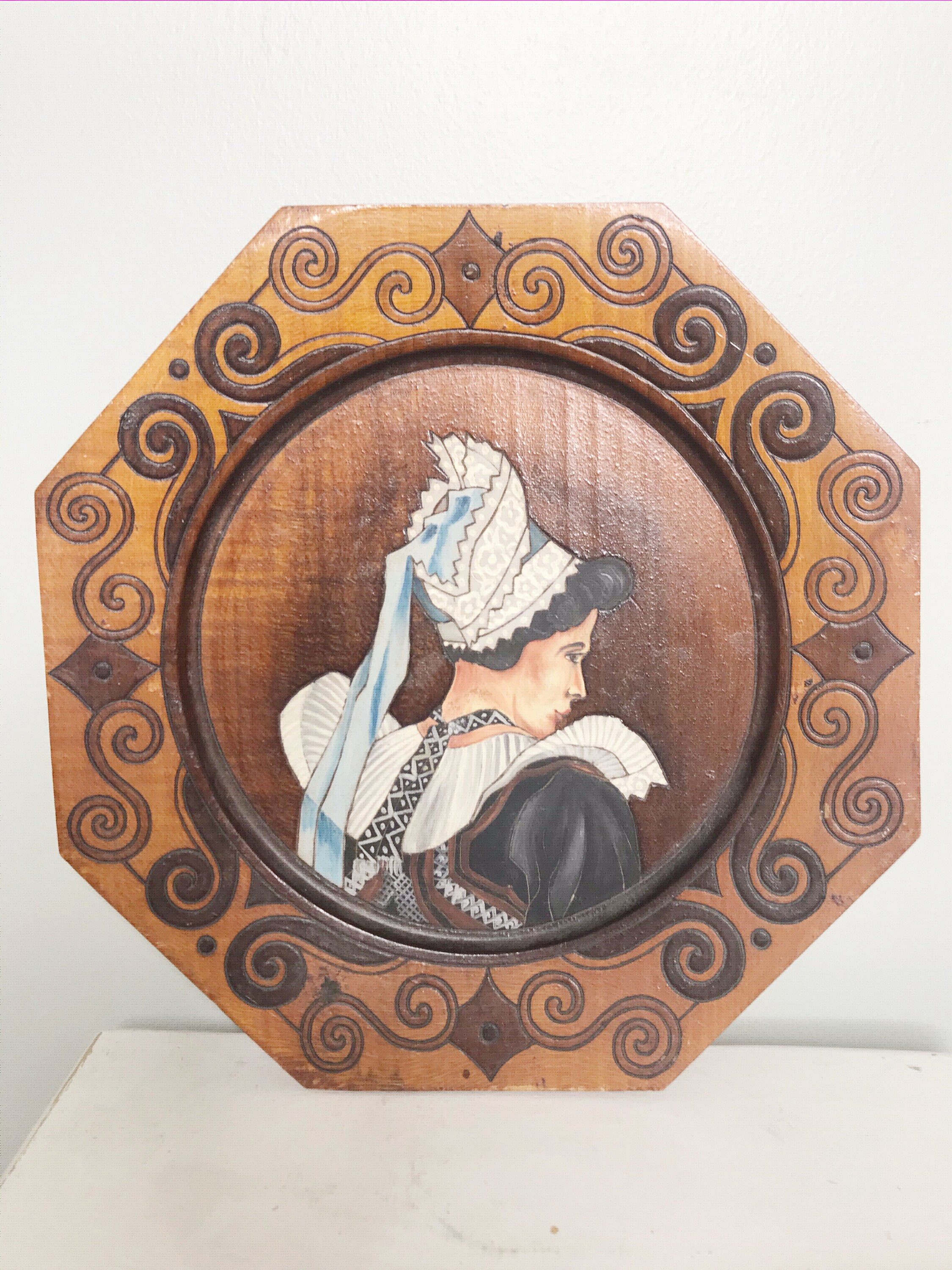 Dekorative Holzplatte Holz Wandbehang Kunst | Etsy