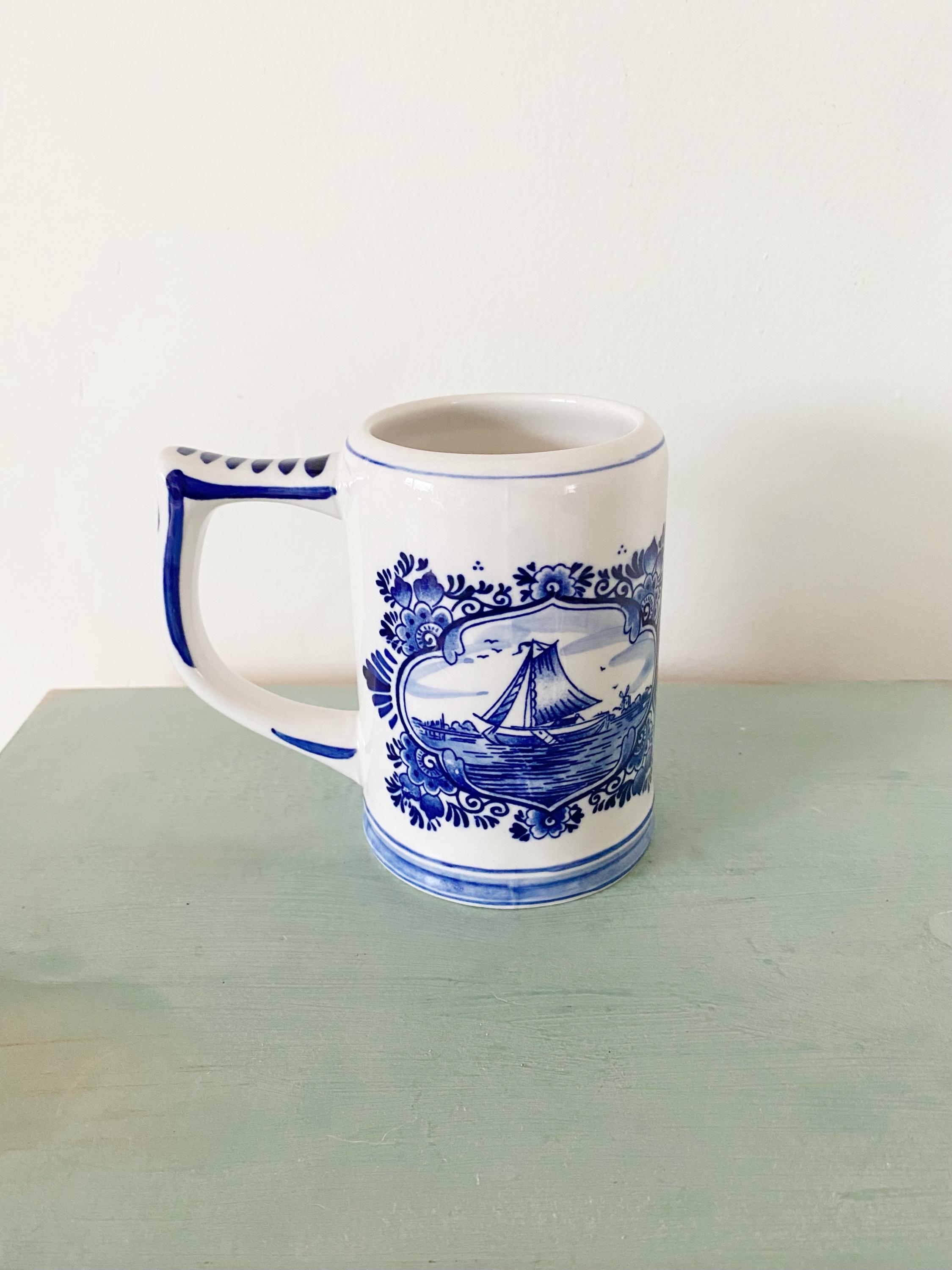 Delft blue mug - Etsy 日本