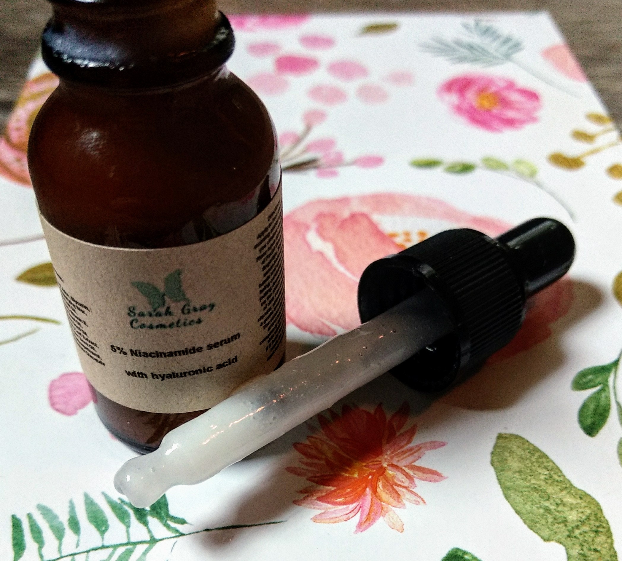 5 Niacinamide serum with hyaluronic acid Etsy