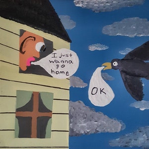 Longing For Home With an Apathetic Bird. the bird doesn&#39;t care, it&#39;s home is where ever it chooses to fly
