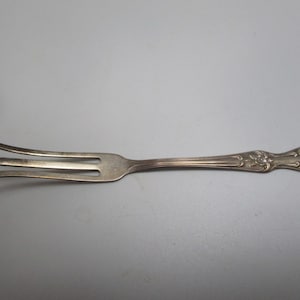 Antique Fisher Sterling Silver Cocktail Seafood Serving Fork