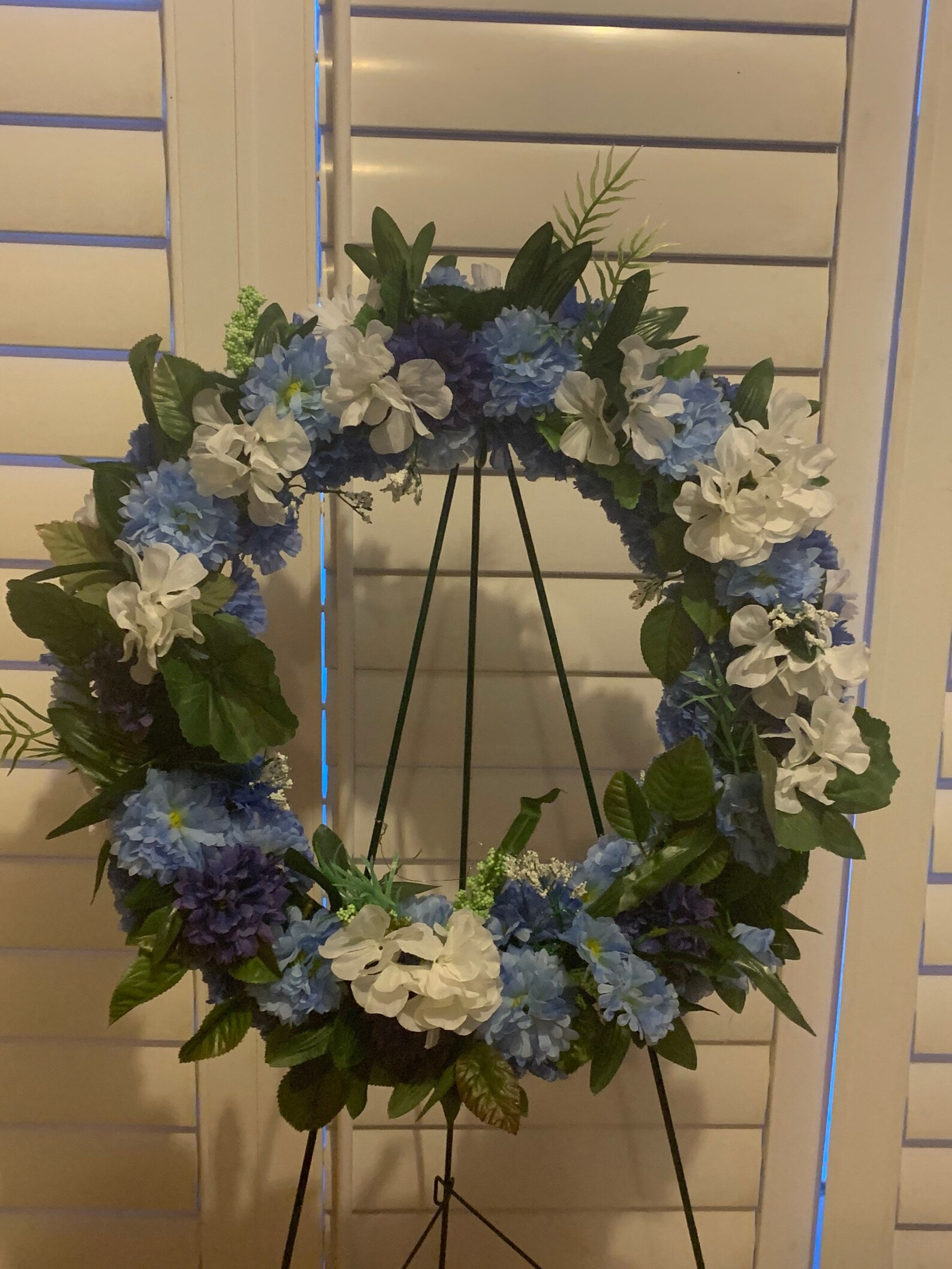 Cemetery Wreath artificial Wreath funeral Wreath | Etsy