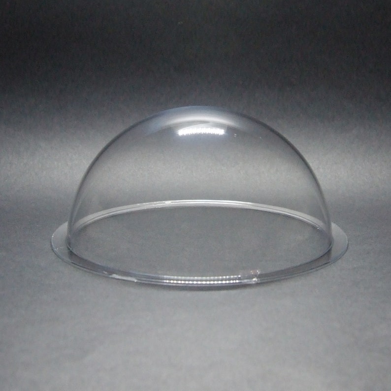 DURADOM Acrylic Dome with Flange Clear Plastic Hemisphere Etsy