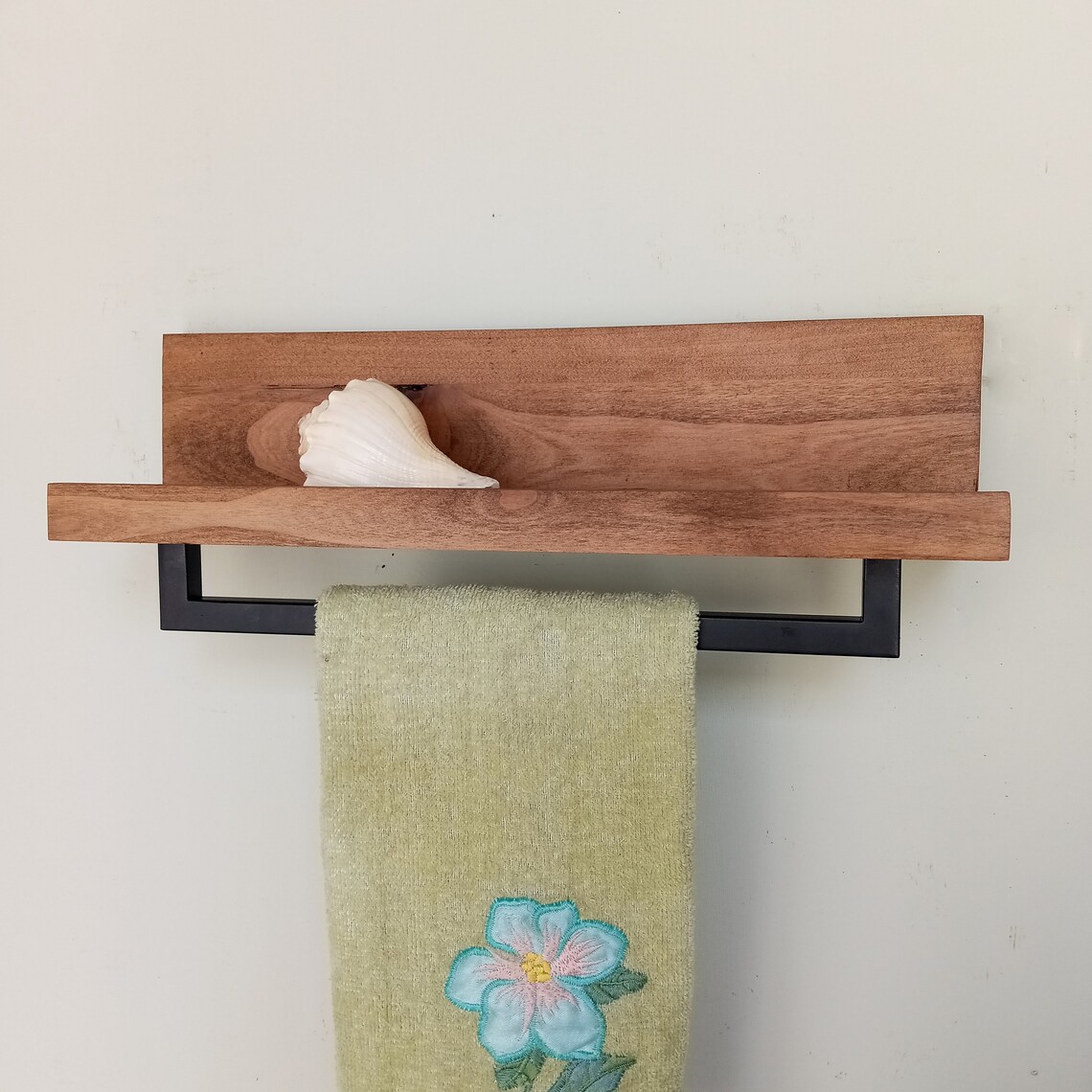 Bathroom Towel Rack Shelf Modern Floating Shelf Hand Towel - Etsy