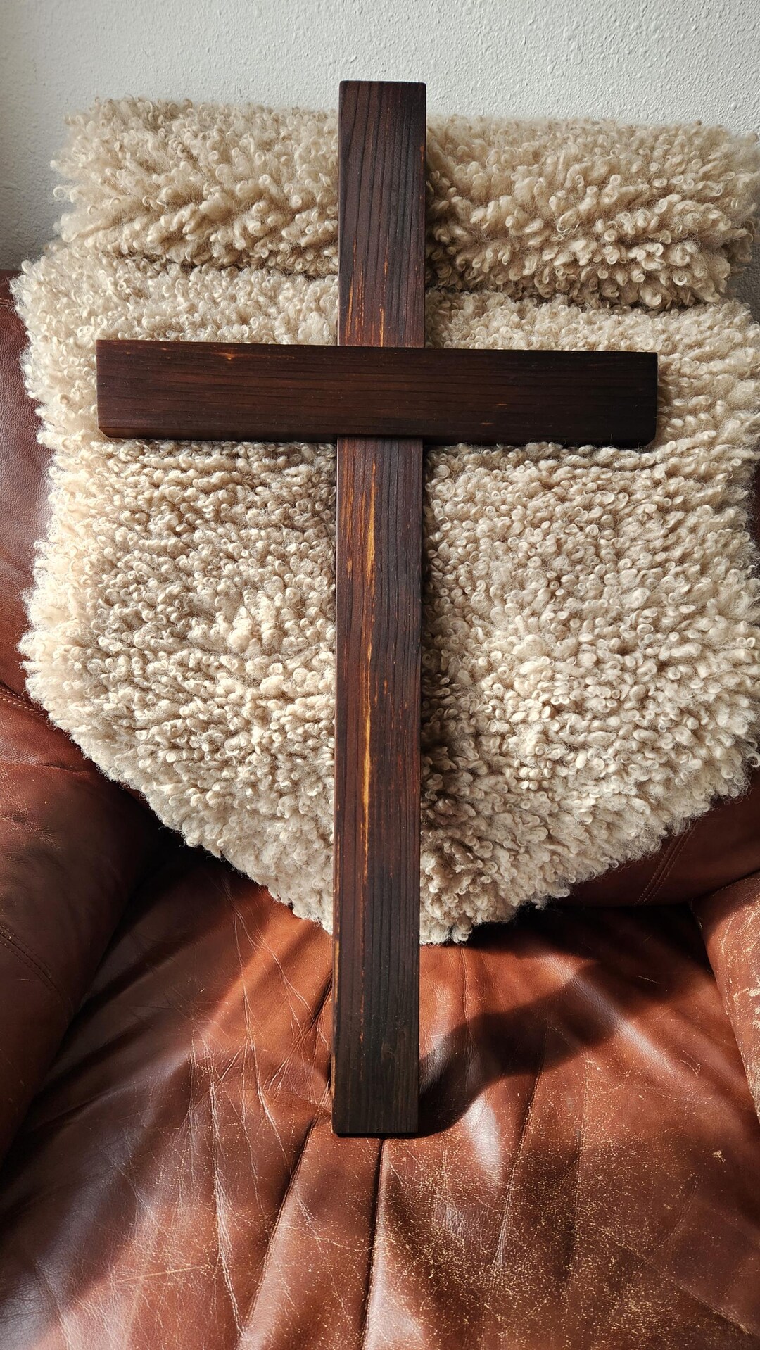 Large Wooden Cross: Rustic Wedding, Baptism, Church Decor - Etsy