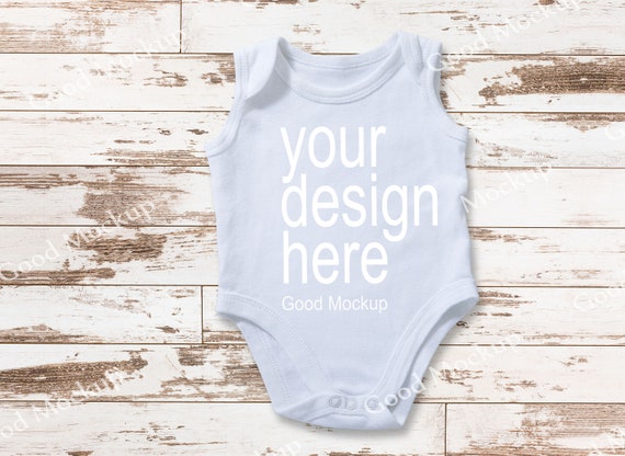 Blank White Bodysuit Mockup Apparel Mockup Stock Photo Flat Etsy