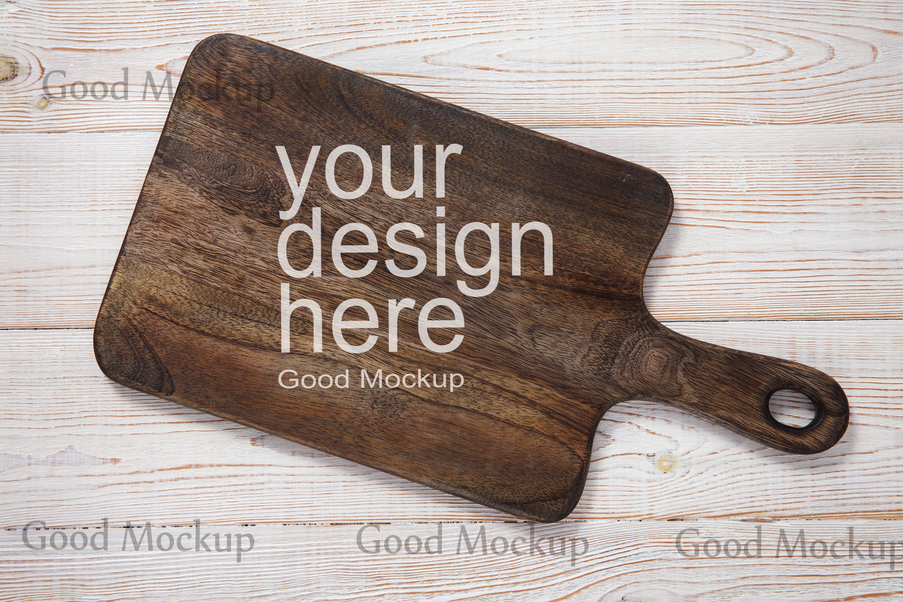 Download Mockup Wood Cutting Board Top View Workspace Mockup Styled | Etsy
