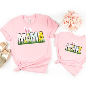 Mama Mini Shirt, Matching Mommy and Me Shirt, New Mom Shirt, Mama Mini Matching Shirt, Mother and Daughter Outfits, Mama Shirt, Mini T-Shirt